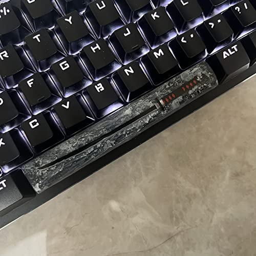 Image of Custom Black Knife Space Bar Keycap for MX Mechanical Keyboard - Unique Gifts for Friends