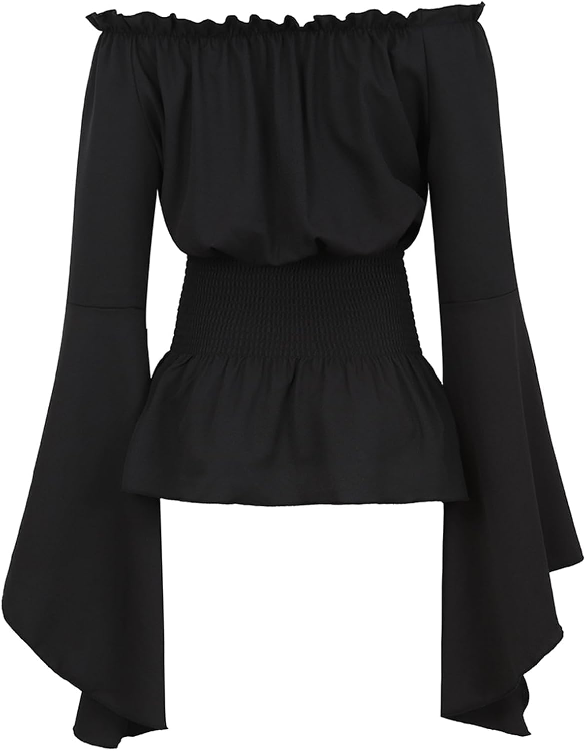 Zhitunemi Renaissance Costume Women Shirt: Peasant Blouses for Women Pirate Shirt Renaissance Top - Ren Faire for Festival - Image 3