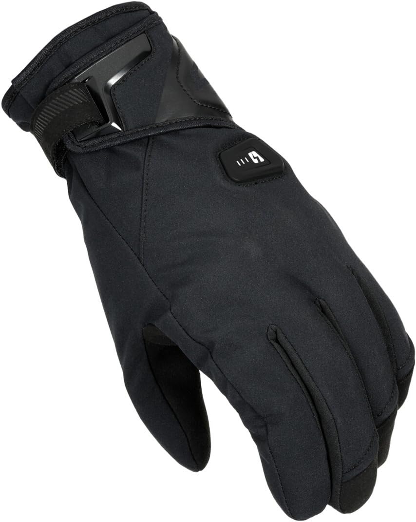 Macna Evolve Motorbike Gloves Electric Heated Bike Powered S Black