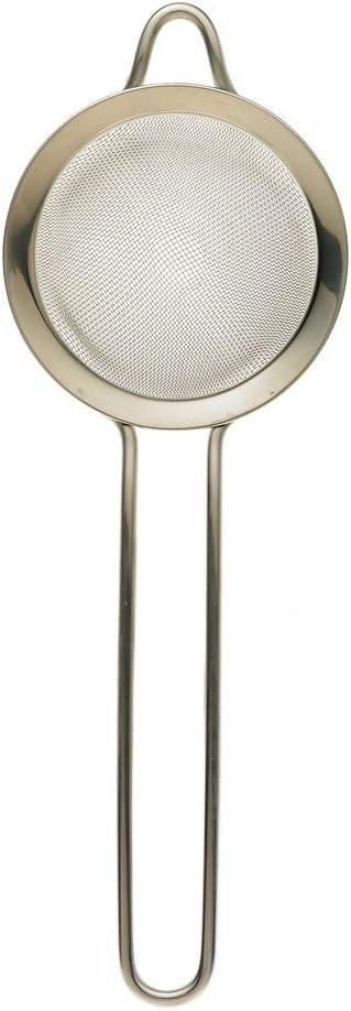 M37025 Fine Mesh Cocktail Strainer, Stainless