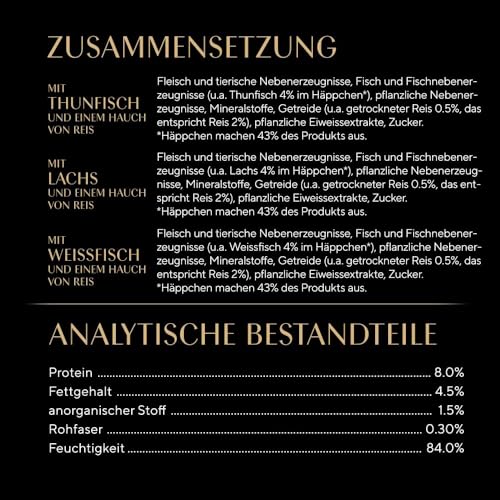 Sheba Portionsbeutel Katzennassfutter Multipack Fresh Cuisine Taste of Tokyo mit Thunfisch und Lachs MSC… – Ansicht 5