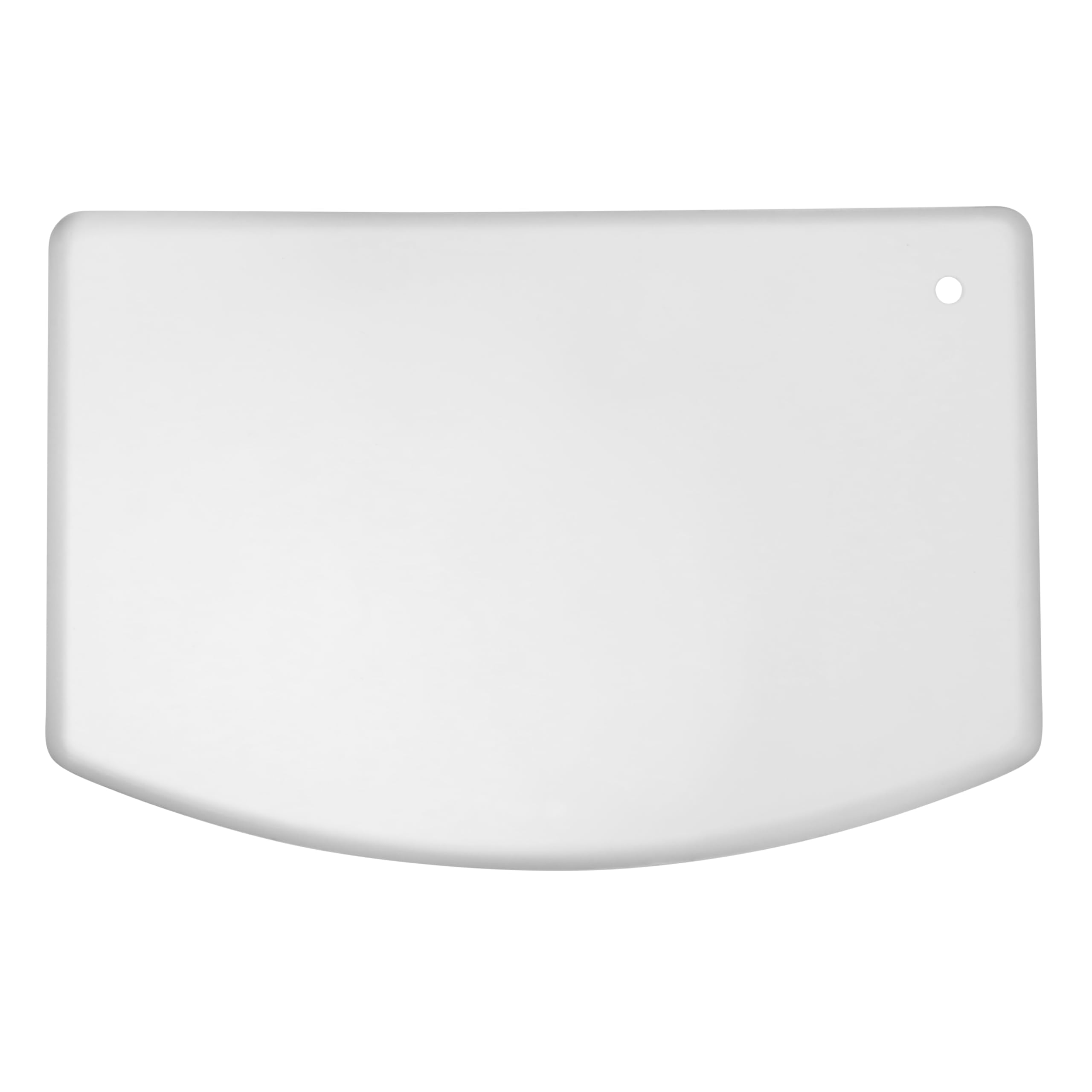 New Star Foodservice Plastic Bowl and Dough Scraper 3.75" x 5.75", White