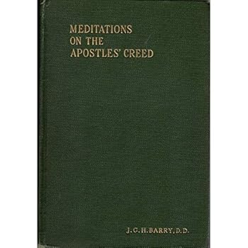 Hardcover Meditations on the Apostles' creed, Book