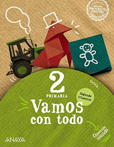 Portada de Vamos con Todo 2º Educacion Primaria Segundo Trimestre Operación Mund