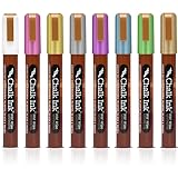 Chalk Ink 6mm Bling-Bling Cha Ching Wet Wipe Markers, 8-Pack