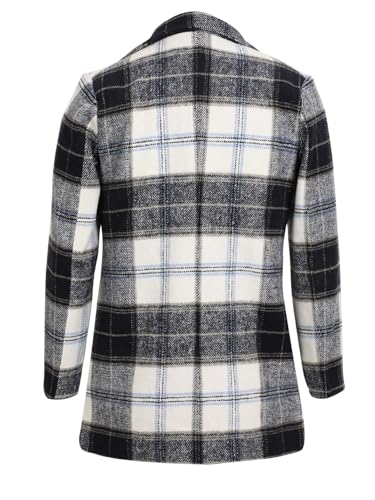 Image of CHKOKKO Girl's Wool Blend Stylish Standard Length Winter Wear Button Coat For Kids