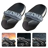 cambiar funda asiento motocross DISEÑO CON VELCRO Y BANDAS DE GOMA --- El adhesivo es firme y firme, el desmontaje y montaje es conveniente y rápido, no se necesitan herramientas de instalación, y el desmontaje y montaje es simple, ahorrando tiempo y esfuerzo. Banda suelta de alta elasticidad, puede envolver efectivamente el cojín original del asiento del automóvil para evitar caídas, más dócil.