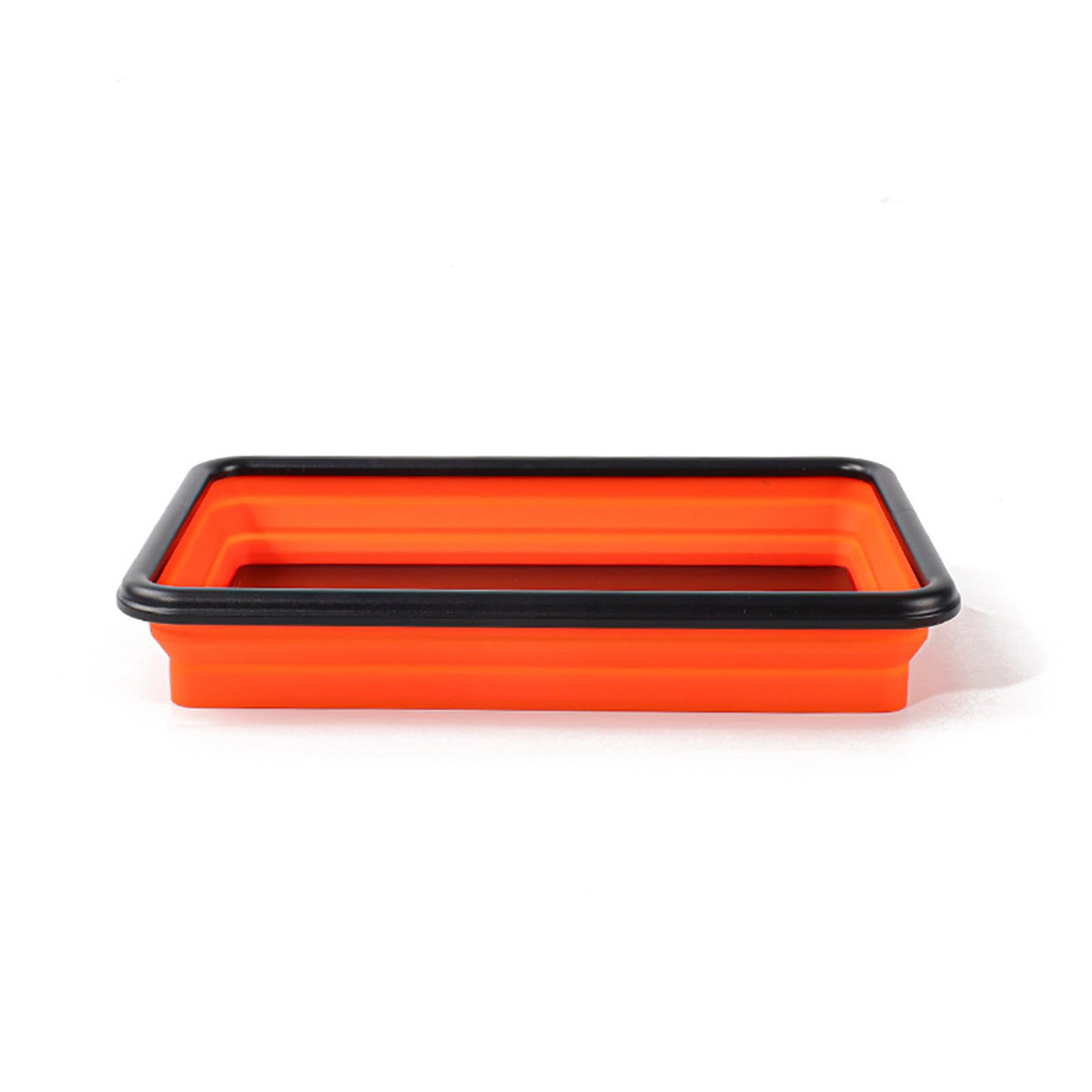Foldable Screw Tray Silicone Bowl for Garage Tool Part Organization Foldable Workshop Tray