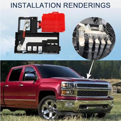 Battery Distribution Fuse Block for 2014-2020 GM Chevrolet 、GMC and Cadillac Replace# 84354716, 22985570 by YAZOHFEY - Image 3