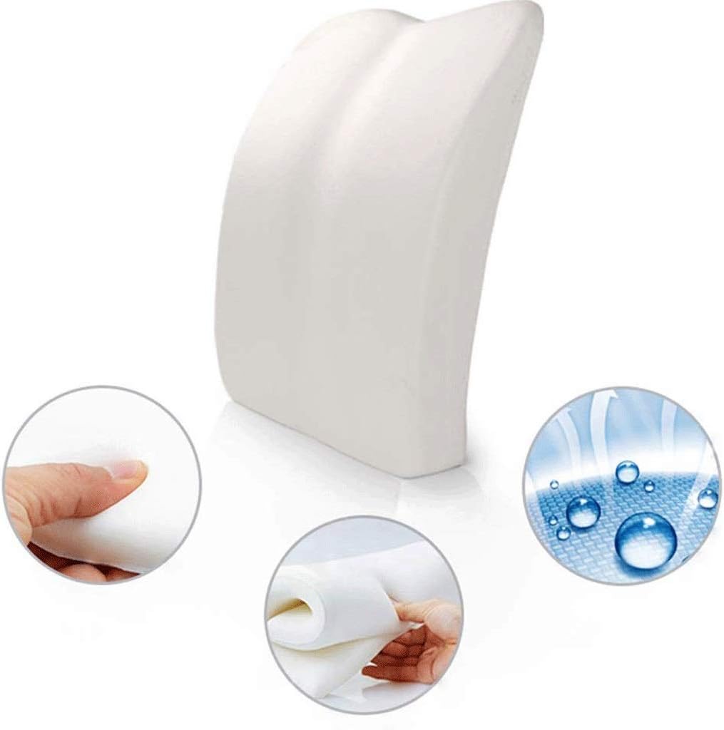 Lumbar Pillow-Car Headrest Memory Cotton Car Seat Headrest Pad Car with Lumbar Support Pillow Neck Pillow