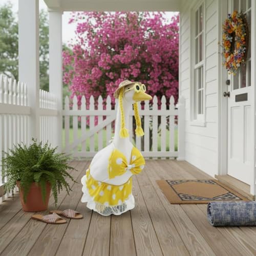Disfraz de oca para piscina y patios que transforma tu decoración exterior este verano 4
