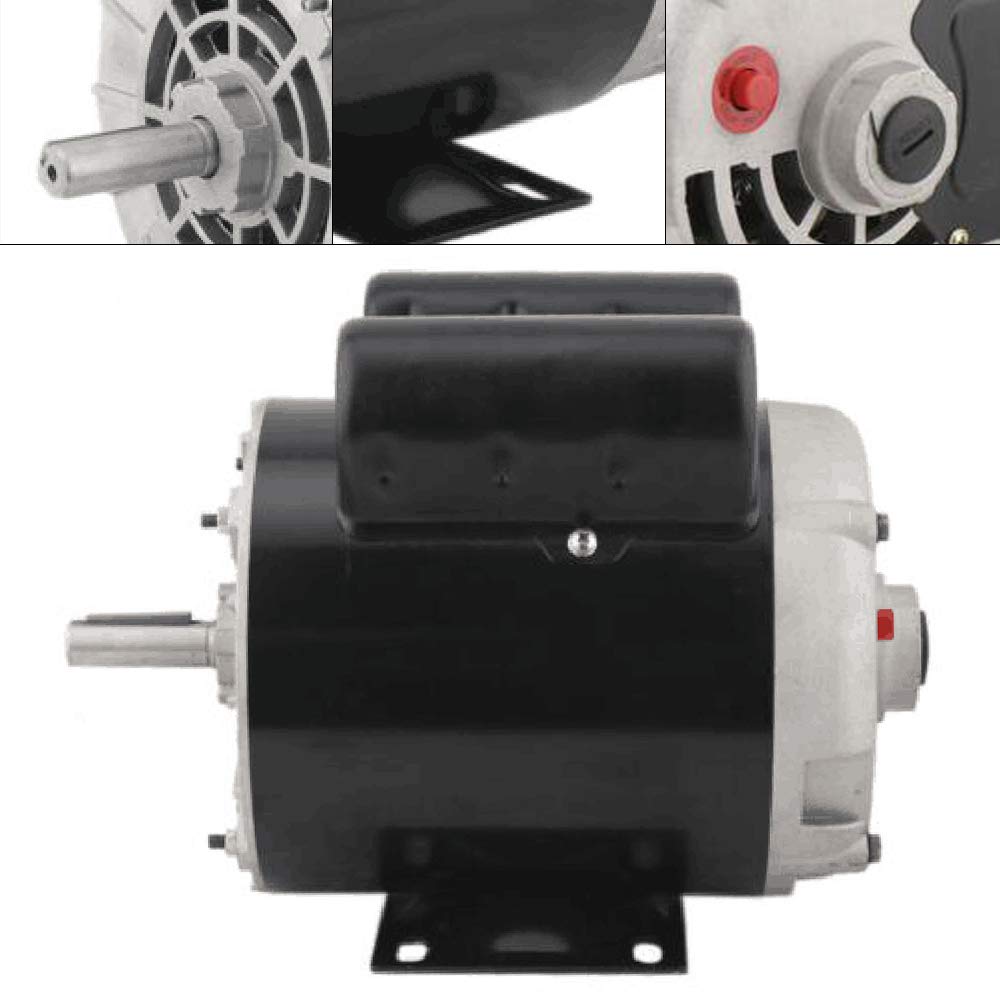 Amazon.co.jp: 2HP SPL 3450 RPM P56 フレームエアコンプレッサー 60Hz