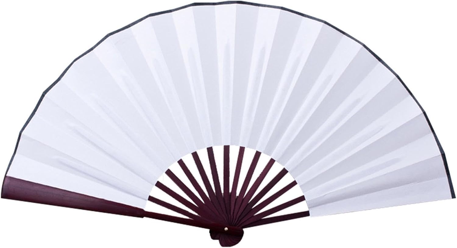 Handheld Folding Fans | 8/10 Inches Silk Cloth Blank Foldable Chinese Fan - Foldable Silk Cloth Fan, Handheld For DIY Writing