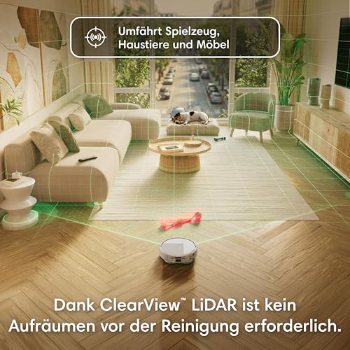 Roomba Plus 415 Saugroboter, AutoWash Basis, selbstreinigende Wischpads – Ansicht 6