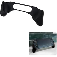 Pidynx 3D Printed Hand Grip Compatible with Retroid Pocket 5, No Buckle Ergonomic PLA Handle for Retro Handheld Game Console Black