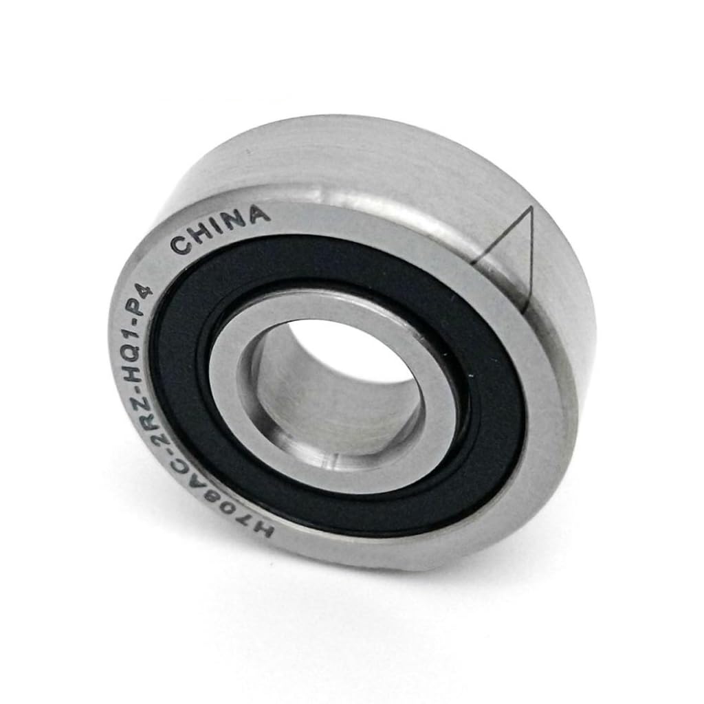 1pcs AXK H708AC 2RZ HQ1 P4 708AC 8x22x7 SI3N4 Ceramic Ball Sealed Angular Contact Bearings Speed Spindle Bearings CNC ABEC-7