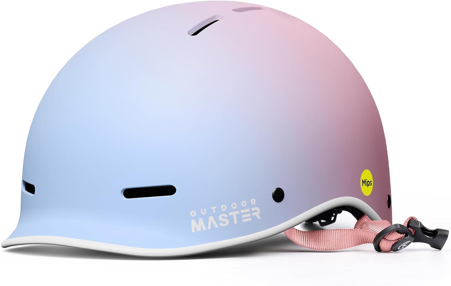 OutdoorMaster MIPS Adult Bike Helmet,Adjustable Cycling Helmet for Men & Women - Safety Certified for Bicycle Skateboard Road Bike Skating Roller Commuting Helmet