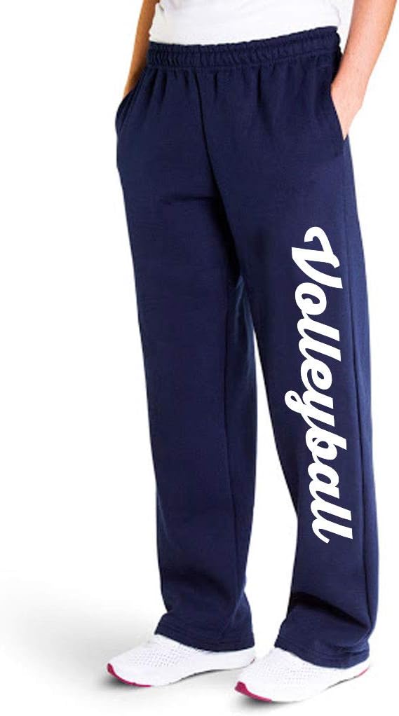 Volleyball Script Sweatpants | Volleyball Apparel by ChalkTalk Sports | Multiple Colors | Youth and Adult Sizes