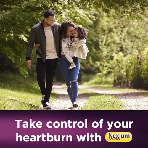 Nexium Control Heartburn & Indigestion Tablets for Acid Reflux Relief, Gastro-Resistant Esomeprazole Tablets, 20mg, 14 Count - 8