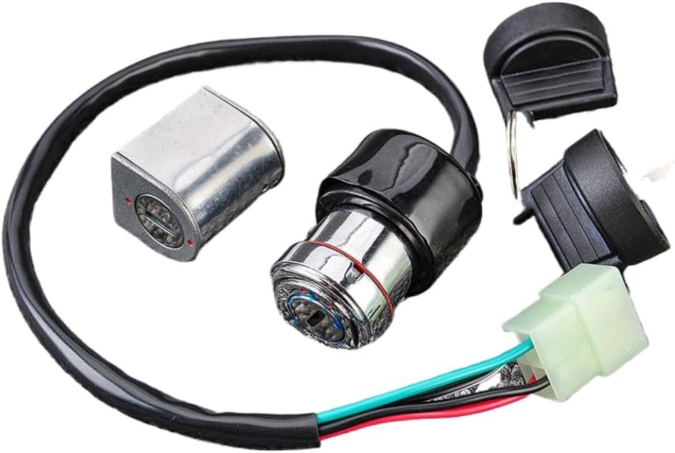 Ignition Switch Fuel Gas Cap Seat Lock Set 9010-010000 Compatible with CF500 CF600 CFORCE 500 600 X5 X6