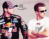 2009 AJ Allmendinger/Scott Speed (RedBull Racing Team) NASCAR 8X10 Photo *2X SIGNED*