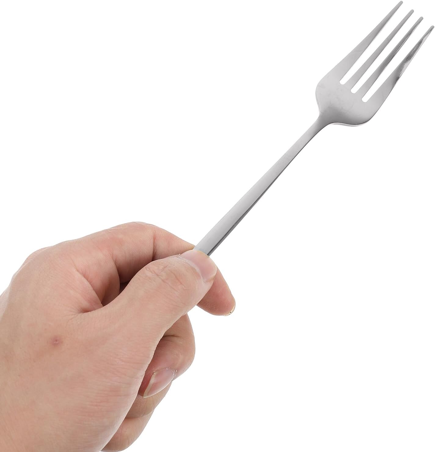 Elegant Stainless Steel Cutlery Set, 6 Sets for Steak and Parties