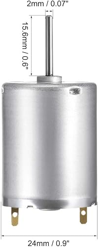 Miniatura 3 de uxcell Micro Motor DC 9V 8700-9000RPM Motor de alta velocidad para DIY RC Coches Control remoto