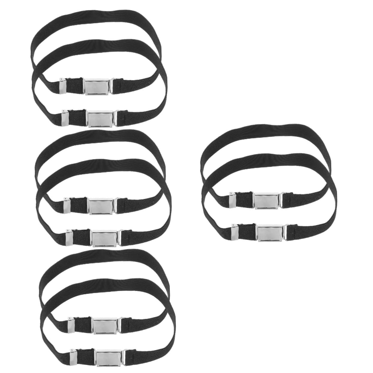 BESPORTBLE Cinturones Elásticos Cómodo Cinturón Con Magnética Y Niñas 2 Piezas X 4