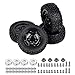 Dilwe 4 unids Llanta, Llanta de Rueda para FY 1/16 Escalada WPL C14 C2 Crawler Accesorios de Coche de Control Remoto(#02)
