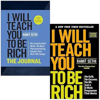 Portada de Ramit Sethi Collection 2 Books Set (I Will Teach You to Be Rich The Journal & I Will Teach You To Be Rich 2nd Edition)