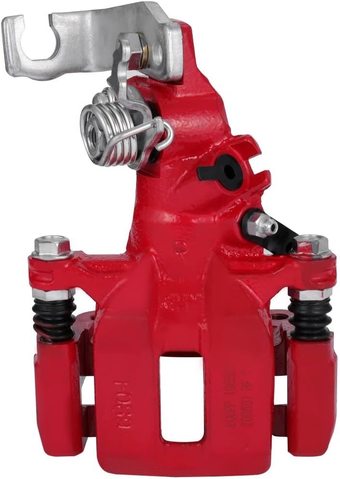 AINTIER Automotive Replacement Brake Kits Red Rear 2 Brake Calipers & 4 Pads Fit For Honda For Accord 1998-2002 2006-2007