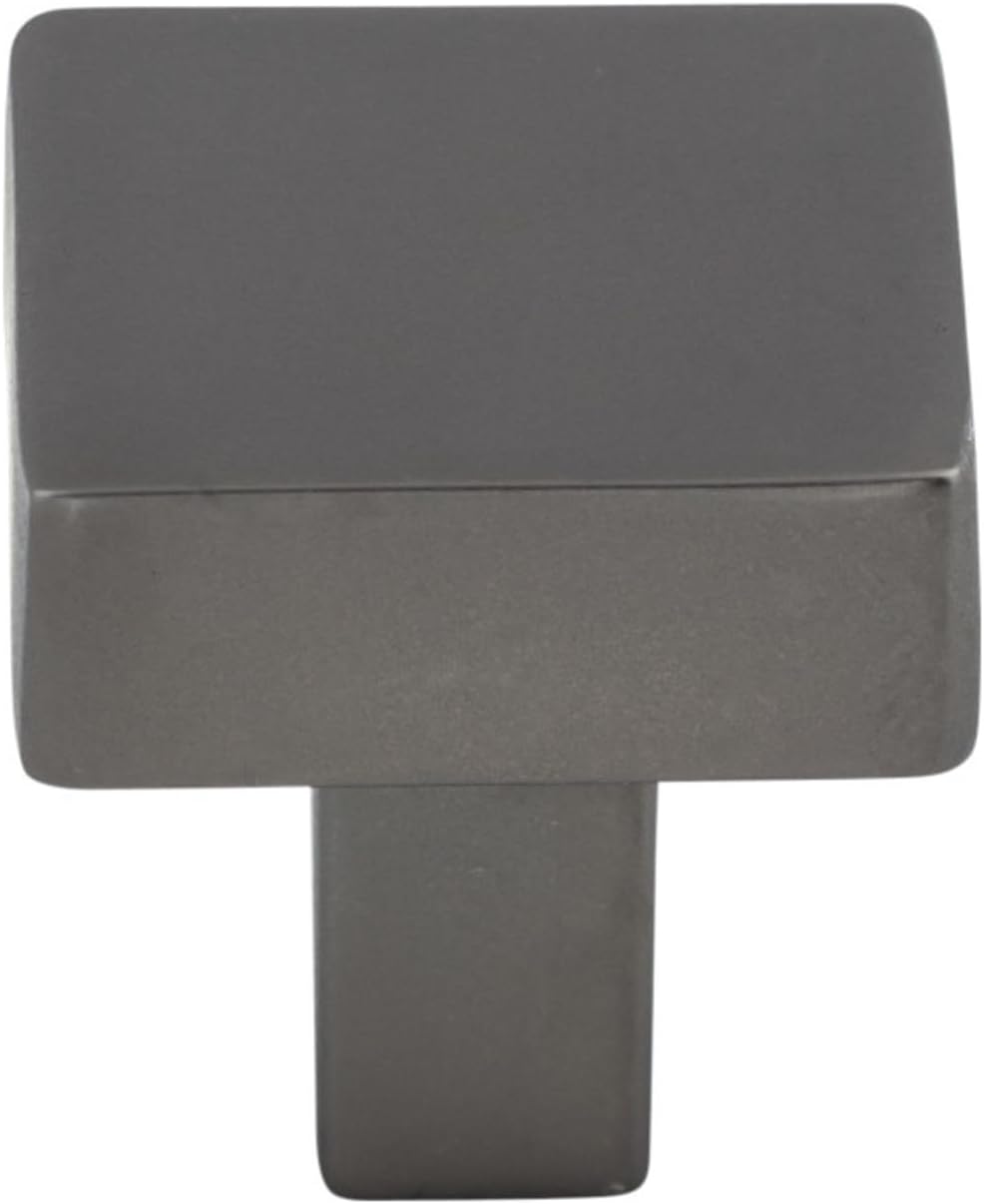 Top Knobs TK740AG TK740 Channing 1-1/16 Inch Square Cabinet Knob from The Barrington Collection