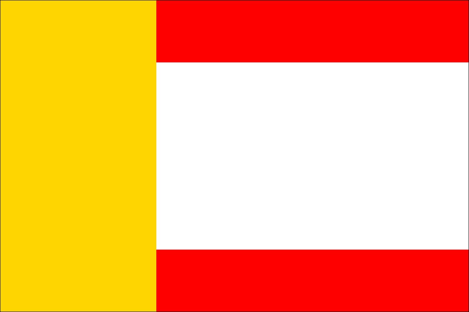 Drapeau Large Klaster Hradiste nad Jizerou CZ résistant aux déchirures et vent fort