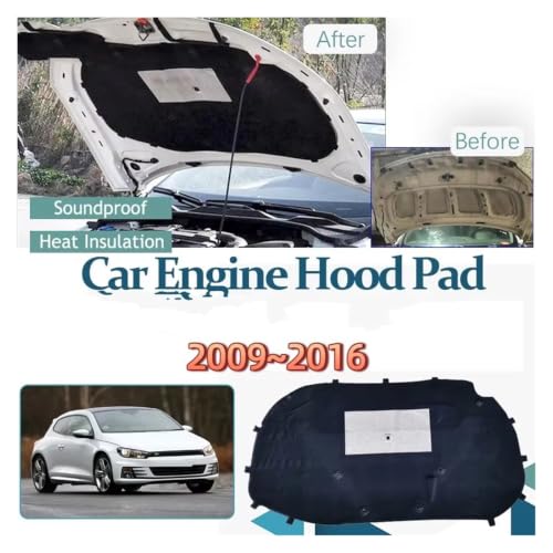 Coussin d'isolation phonique de voiture contre bruit VW Scirocco - 3