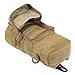 Molle Water Bottle Holder, Tactical Water Bottle Pouches for Backpack with D-Ring Hook (Khaki)