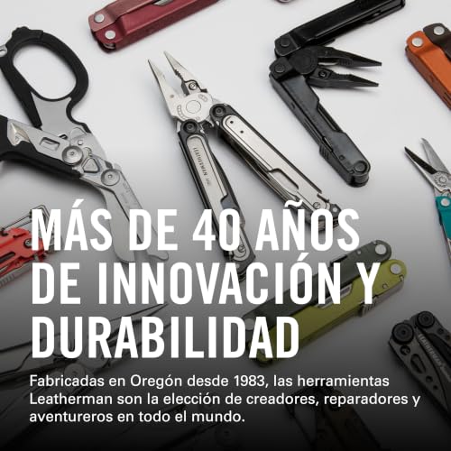 Miniatura 7 de Leatherman Funda De Nylon - Para Charge, Crunch, Rebar, Rev, Skeletool, Wave Wingman, Negra, Mediana