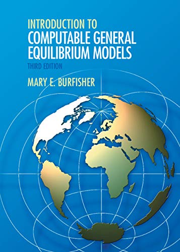 Introduction to Computable General Equilibrium Models (English Edition)