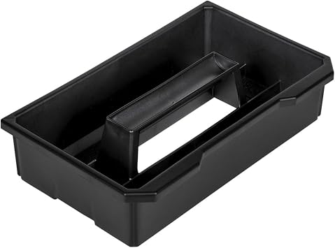 Klein Tools 549031MBR MODbox Removable Tool Tray for Medium and Rolling Toolboxes, Dual Compartments
