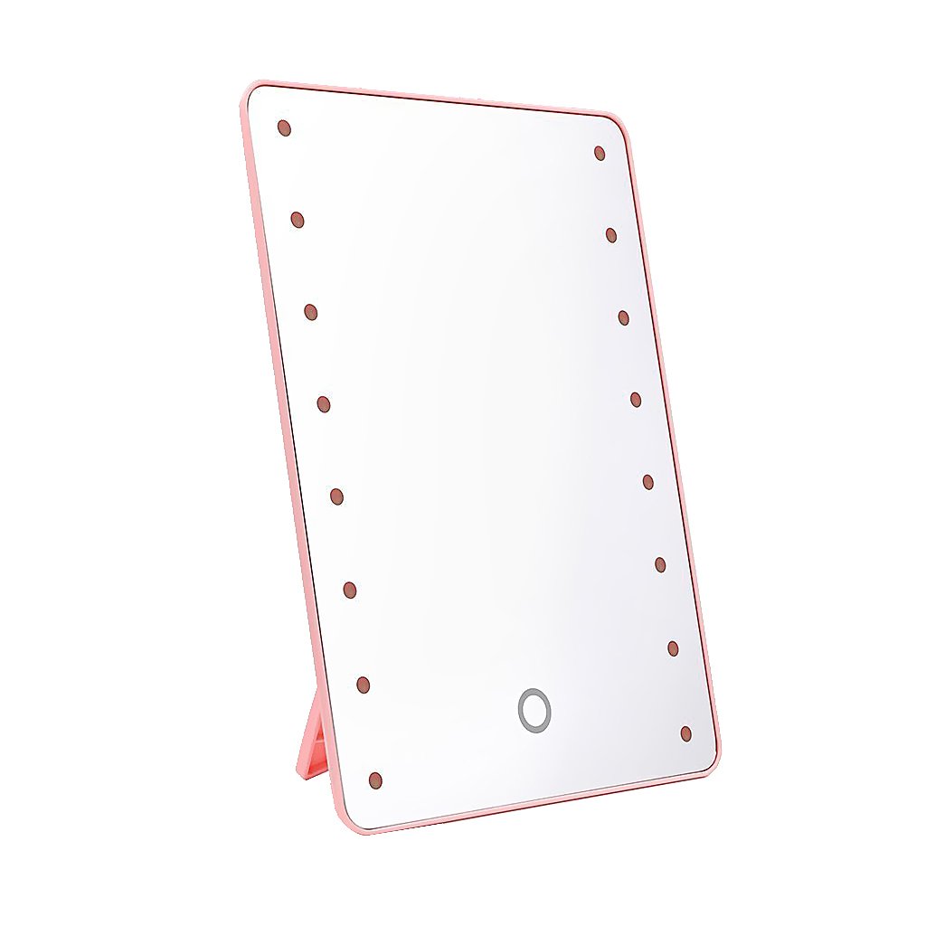 Segolike Make Up Mirror LED Lighted Touch Screen Vanity Mirror Tabletop Mirror 16 LEDs CHOOSE