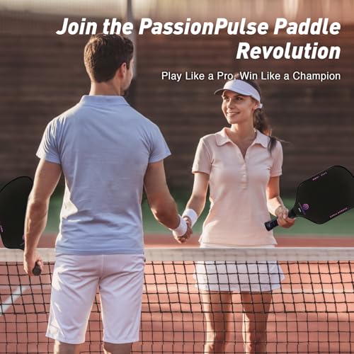 Passion Pulse V6 Pro Pickleball Paddle, Black/Purple, 16mm T700 by Passion Pulse - Used condition - Image 6