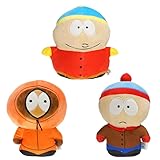 💕【Ideales Geschenk】Das perfekte South Park Geschenk für Kinder, Freunde, Mütter, Väter, Freunde und alle Ihre Lieben. Für Kinder und Freunde, die diese Serie mögen, werden diese niedlichen Plüschpuppen ein tolles Geschenk zu Weihnachten, Valentinstag, Halloween und anderen Feiertagen sein.
