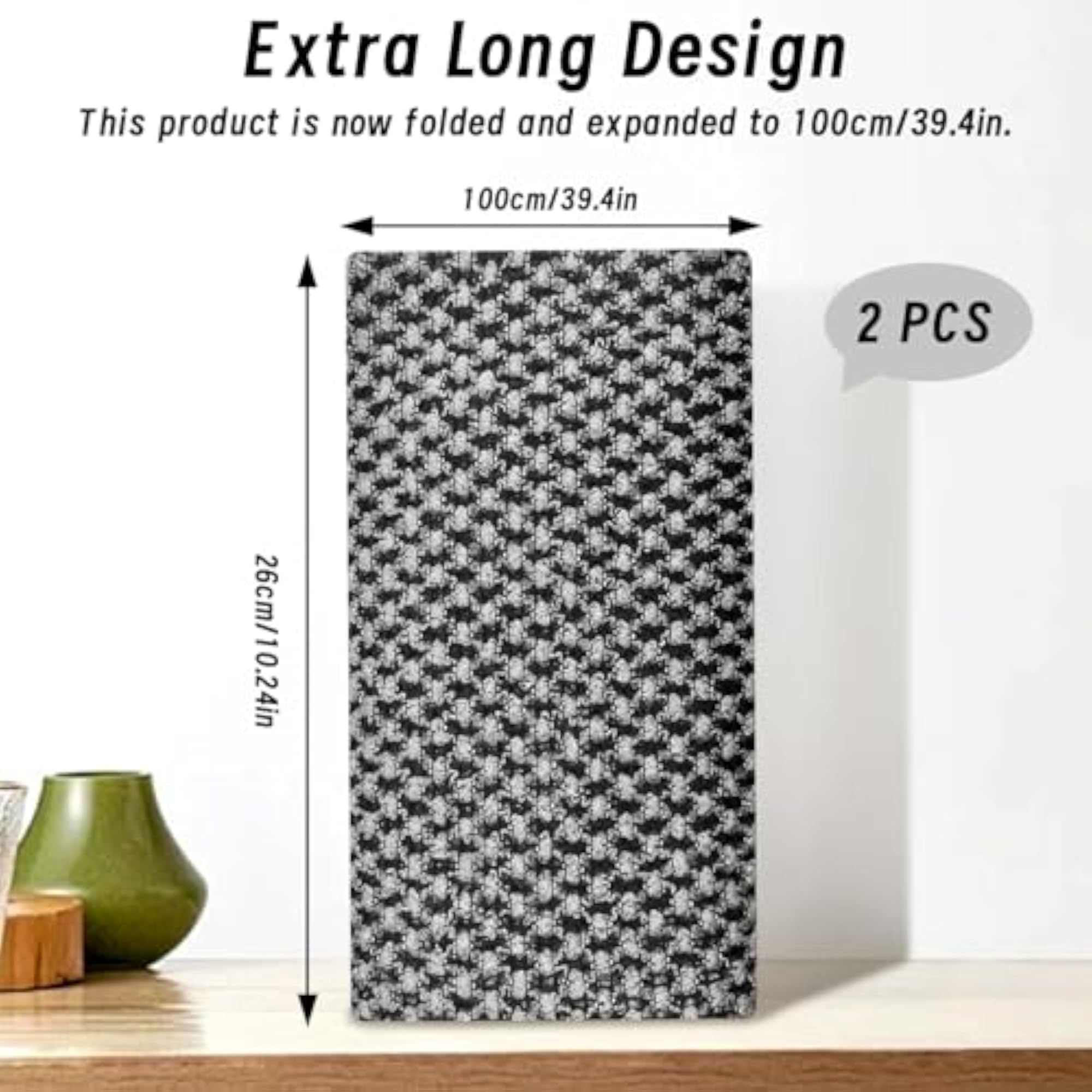 Exfoliating Shower Towel, 2PCS