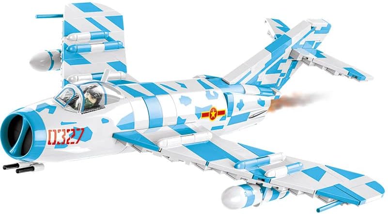 COBI Historical Collection Vietnam War MIG-17 NATO Code Fresco Building Set, 577 Pieces