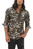 Hombre camisa Casual 100% Algodón
