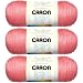 Bulk Buy: Caron Simply Soft Collection Yarn (3-Pack) Strawberry H97COL-15