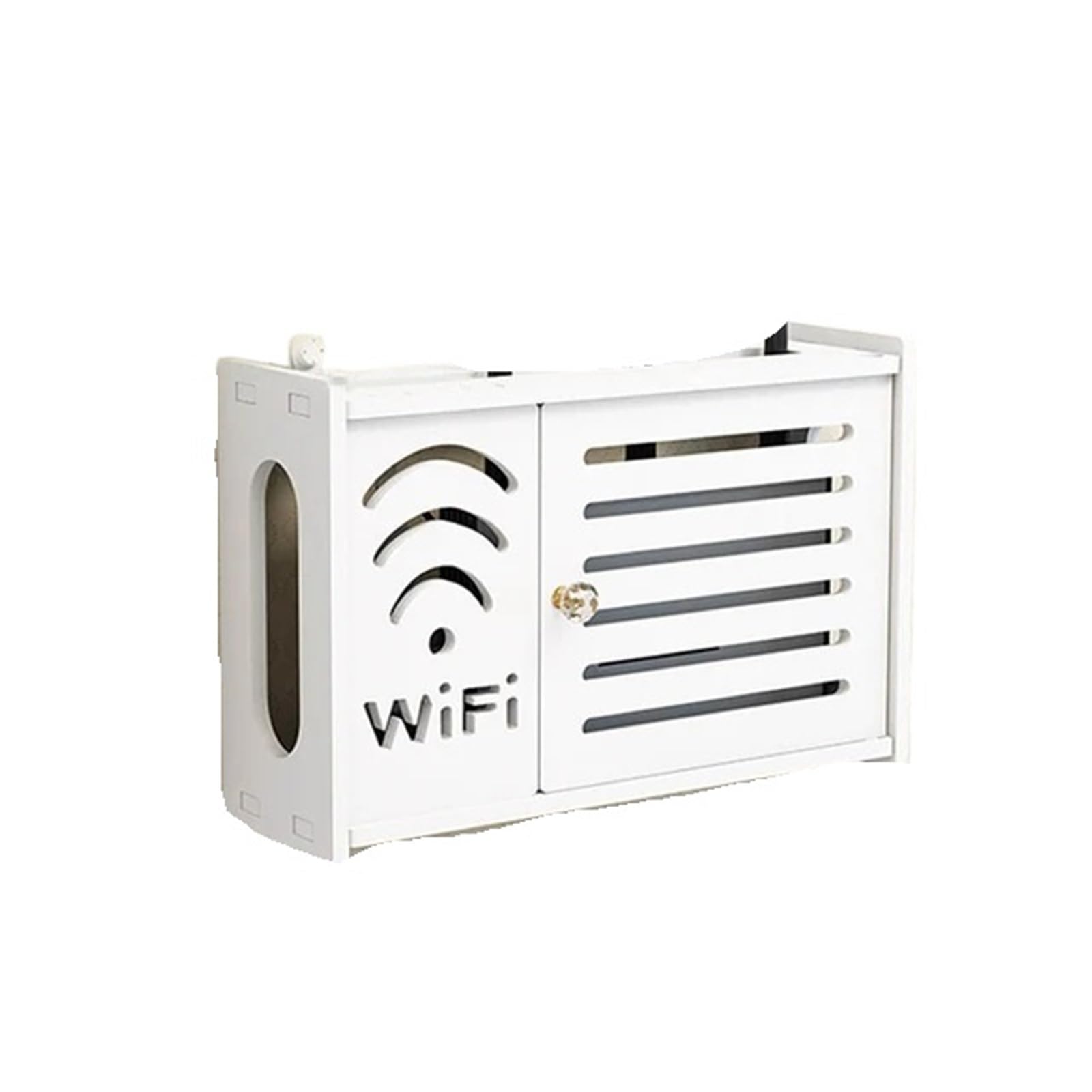 Boîtes rangement WiFi salon : la solution murale esthétique pour cacher vos modems - 7