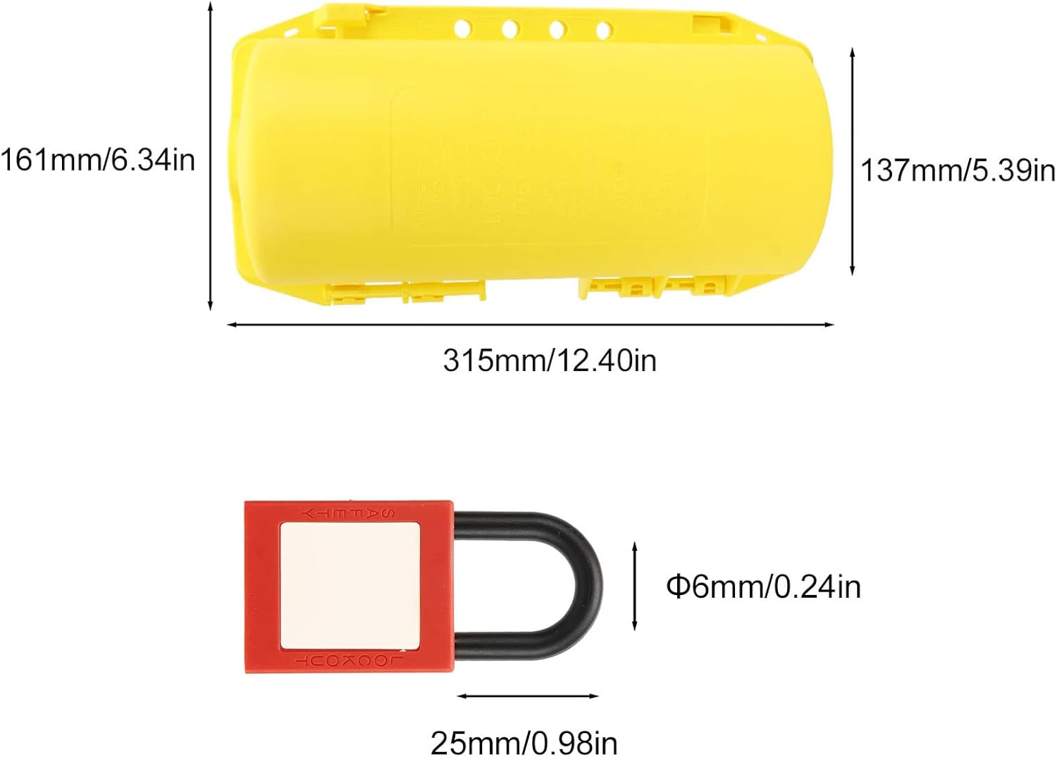 Plug Lockout Device Shock Prevention Industrial Electrical Plug Lockout Device with Padlock for Large Industrial Plug