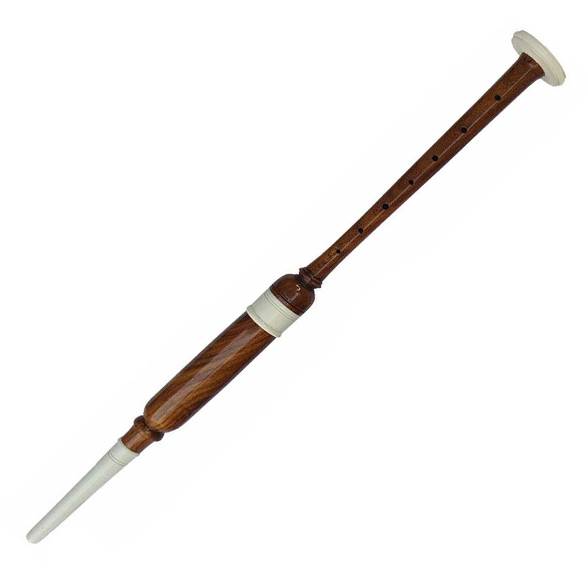 Dudelsack-Praxis-Chanter – Dudelsack-Lernhilfe für Anfänger – 45,7 cm, Palisanderholz, natürliches Finish