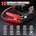 GOOLOO 6000A Jump Starter GT6000 Car Starter with 100W Bi-Directional Fast Charge, Powerful 12V Auto Battery Booster(All Gas & up to 12L Diesel Engine), Supersafe Portable Jump Box for Emergency Use