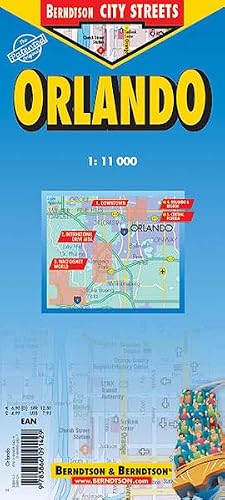 Orlando: 1:11000. Einzelkarten: Orlando Downtown 1:11 000; Central Florida 1:1 200 000; Orlando & Region 1:200 000; Walt Disney World 1:25 000; ... & Time Zones (Berndtson City Streets)